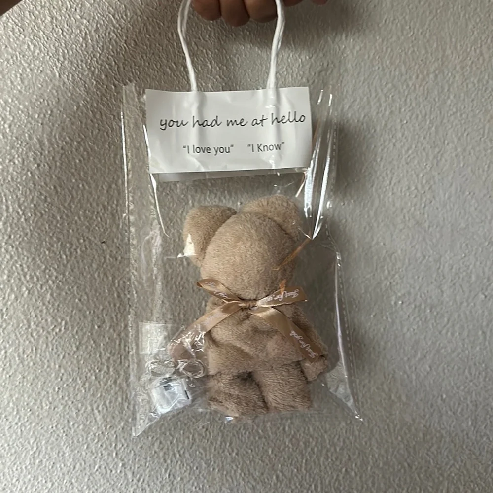 Bear towels gift bag